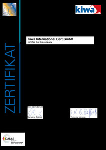 Zertifikate